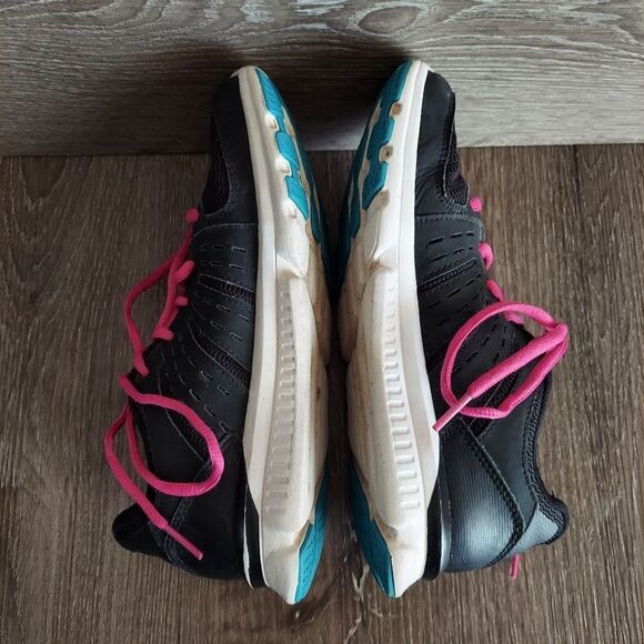 Under Armour Shoes Youth 4 Micro G Speed Swift Pink Black Mesh - Picture 7 of 11